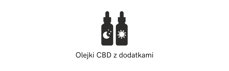 Olejki CBD z dodatkami