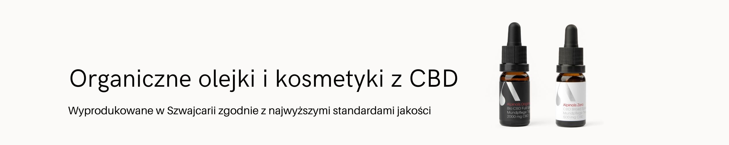 Olejki i kosmetyki z CBD