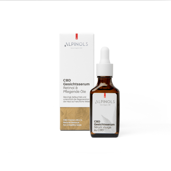 Odżywcze serum olejowe do twarzy z CBD