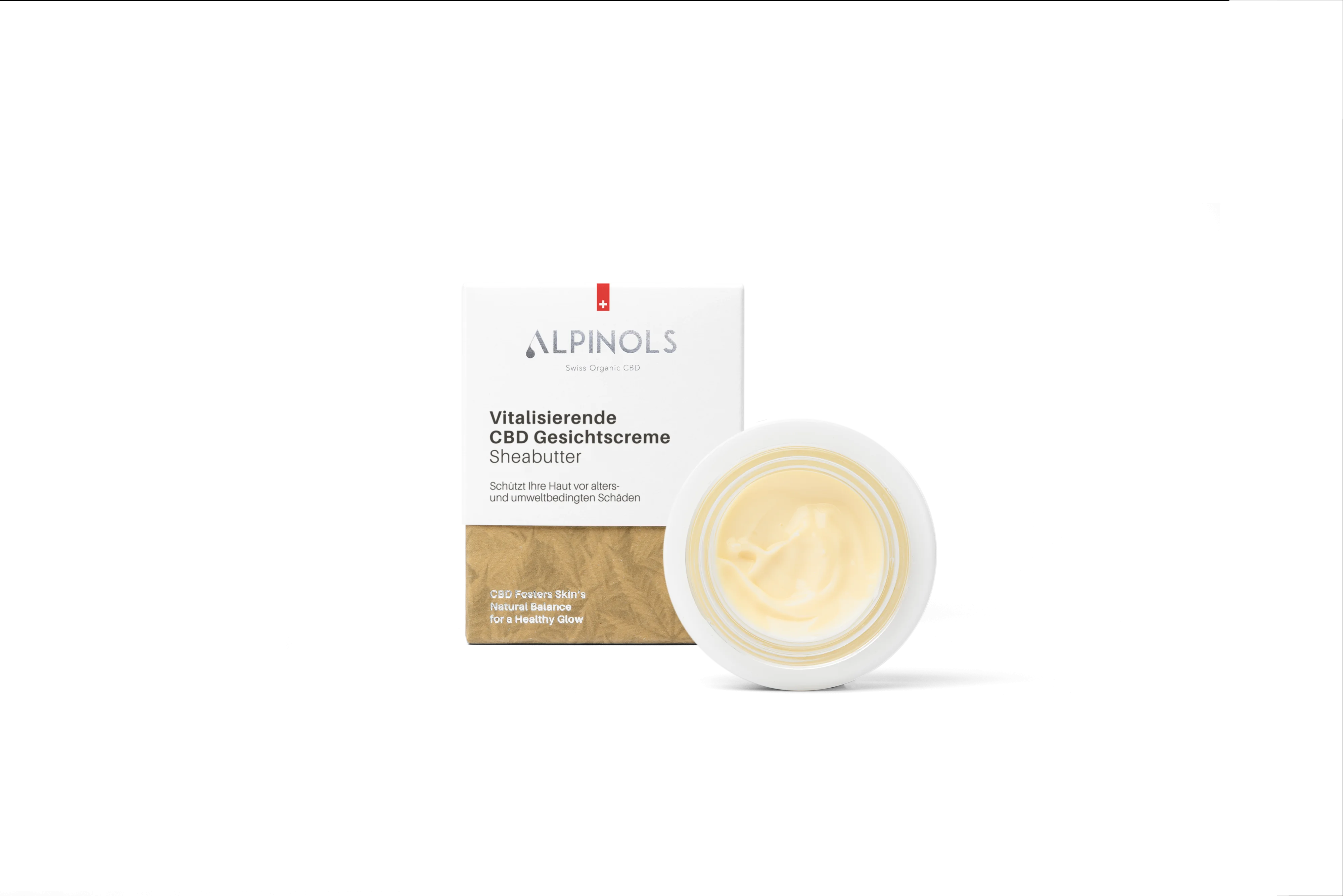 Witalizujący krem do twarzy z masłem shea, olejem konopnym i miodem manuka, 50 ml