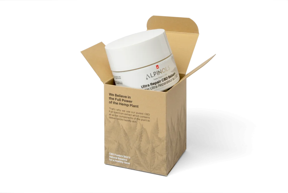 Balsam naprawczy z masłem shea, witaminą E, nagietkiem i olejem konopnym, 50 ml - obrazek 2